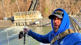 Spillway Winter Trout Fishing