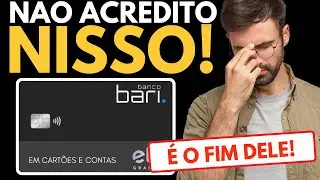 O BANCO BARI RESOLVEU ACABAR COM A FUN&Ccedil;&Atilde;O CR&Eacute;DITO DE SEU CART&Atilde;O E T&Aacute; NOTIFICANDO GERAL, VEJA!