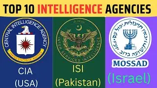 Top 10 Intelligence agencies in the world | Top Intelligence agencies 2025 | World Agencies | Fact