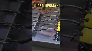 Turbo German Worm Rig    #carpfishing #carprigs #carp #fishing