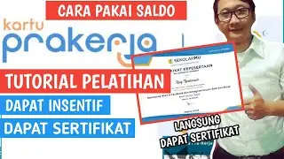 Tutorial pelatihan kartu prakerja
