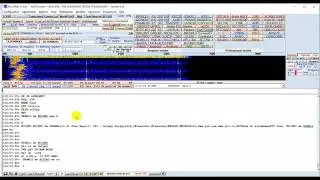DOMINOEX-4 QSO on 20m Shortwave, 25 December 2018, 1003 UTC
