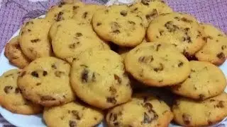 Rețeta rapidă de fursecuri de casă/fursecuri cu unt și stafide 😃Monik Cooking 