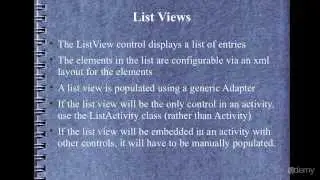 List View Demo