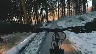 Trail Hunting in Winter - FOV Mountain biking in Denmark