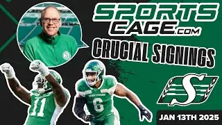 The SportsCage: Rob Vanstone discusses the high number of players re-signing with the Riders