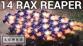StarCraft 2: 14+ Barracks Reaper!