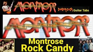 Rock Candy - Montrose - Lead Guitar TABS Lesson (UG)