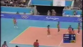 CUBA VS RUSSIA FINAL SIDNEY 2000 VOLLEYBALL