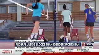 Federal judge puts Arizona&rsquo;s transgender sports ban on hold