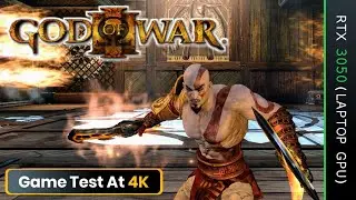 God of War 3 - Testing at 4K (RPCS3) | RTX 3050(4GB) Laptop GPU | See Result🔥| Softech India