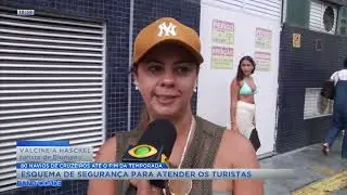 Esquema de segurança para atender os turistas - Band Cidade