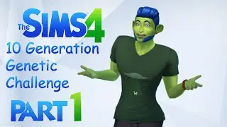 The Sims 4 - 10 Generation Genetic Challenge! Meet Edwin Everett