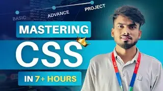 CSS full course in one video 2026 | Begeiner to advance full CSS Course | CSS Full Project building.