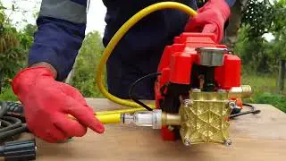 High pressure washer machine installation Explain by Jelesh Sambar 