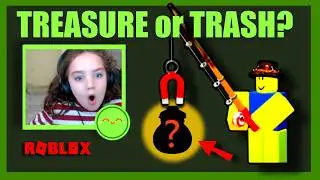 JUNK or TREASURE? Magnet fishing in Roblox