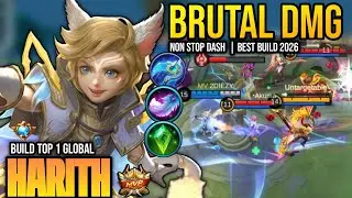 HARITH BEST BUILD 2026 | BUILD TOP 1 GLOBAL HARITH GAMEPLAY | MOBILE LEGENDS✓