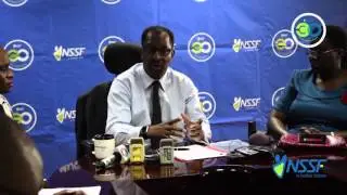 NSSF MD Richard Byarugaba on how the new #NSSF smartcards will benefit the Fund's members.