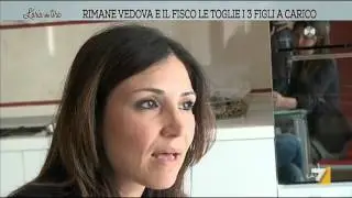 Rimane vedova e il fisco le toglie i 3 figli a carico