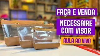 Necessaire com visor- Faça e Venda