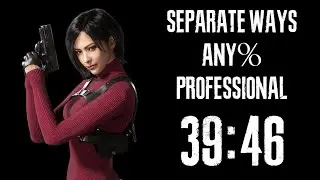 Resident Evil 4 (2023) - Separate Ways Any% Professional Speedrun [39:46]