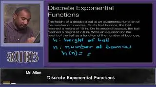 Discrete Exponential Functions