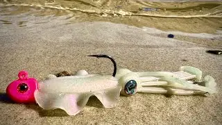 NEW SQUID LURE Catches Big Fish!