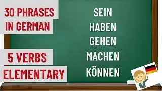 Part 1.Learn TOP 50 VERBS by CHATGPT in SLOW German with subtitles [A0].Learn German while sleeping.