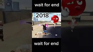 2025 FF VS 2018 FF free fire video 2018 game play video😈😎🤳 #ff2018 #2018