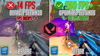 Valorant Act 3 - BEST PC Settings to FIX FPS Drops, Lags, Stutter & Input Delay on ANY PC 📈