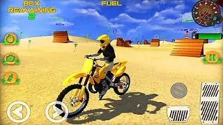 Racing Moto Beach Jumping Simulator Android gameplay with SeeAppsForKids