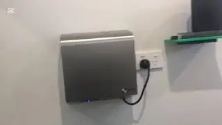 Metlam Slimline Auto ML-100N Hand Dryer At Rainbow Tea Play Centre In Glen Waverley VIC (Part2)