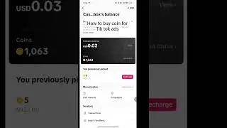 Обновлено: Как купить монеты в Tik Tok / Как пополнить монеты для рекламы в Tik Tok #tiktokads