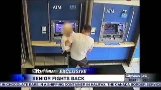 Senior fights back during violent ATM robbery