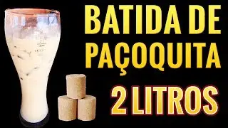 BATIDA DE PAÇOQUINHA - 2 LITROS