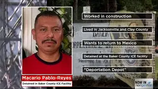 Jacksonville-area man held in ‘Deportation Depot’ for weeks talks conditions, challenges