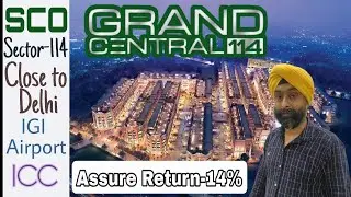 Spaze Grand Central 114 SCO Plots on Dwarka Expressway Gurgaon #9319502014