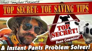 Toe Saving Tips & Pants Sagging Problem Solver On The Camino De Santiago :Tips, Tricks & Hacks!