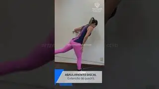 Exerc&iacute;cio para quem tem ABAULAMENTO DISCAL - Extens&atilde;o de quadril