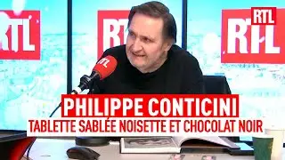 Philippe Conticini partage sa recette de tablette sablée noisette et chocolat noir