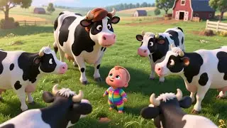 Farm Animals Counting 🐑🔢🍼 | Kids Fantasy Song | Learn Numbers with Friendly Farm Friends