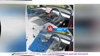 Car External Air Conditioning Filter For Tesla Model Y 2020-2024 Activated Carbon Air Filter 1658375