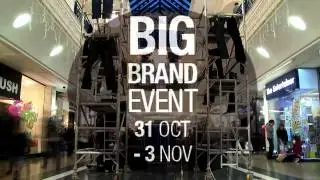 Big Brand Event at Meadowhall 2013 - www.fruition.co.uk
