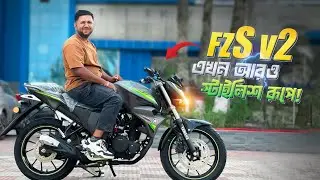 FZS V2 DD New Color | Black Metallic & Grey Metallic 🔥Yamaha FZ-S v2 Update Model 2025 🔥 BD VLOGS