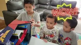 Marvel 1:14 Spider-Man Buggy RC Radio Control Car Review with Raiden - Unbox, Play & Laugh Together