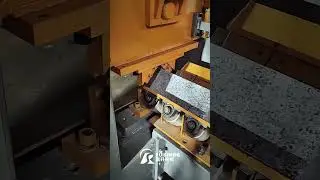 Granite splitting machine cubes stone cutting machine #stonemachine #splitting #bridgesaw