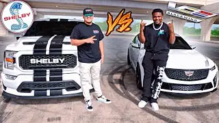 FREDDYLSX SHELBY SUPER SNAK против DRE WAY CT5 против BLACKWING!
