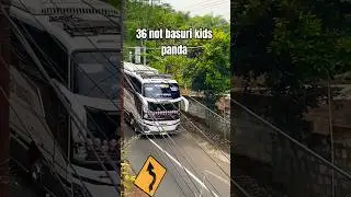 Merdunya😱 Basuri 36 Not Kids Panda #busmania #automobile #telolet