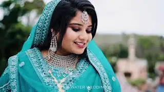 Engagement Day / Muslim Bride / turquoise blue lehenga / Malappuram vs Trivandrum / TVM-MLPRM