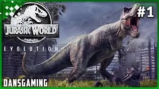 Let's Play Jurassic World Evolution (Part 1) - PC Gameplay Dansgaming